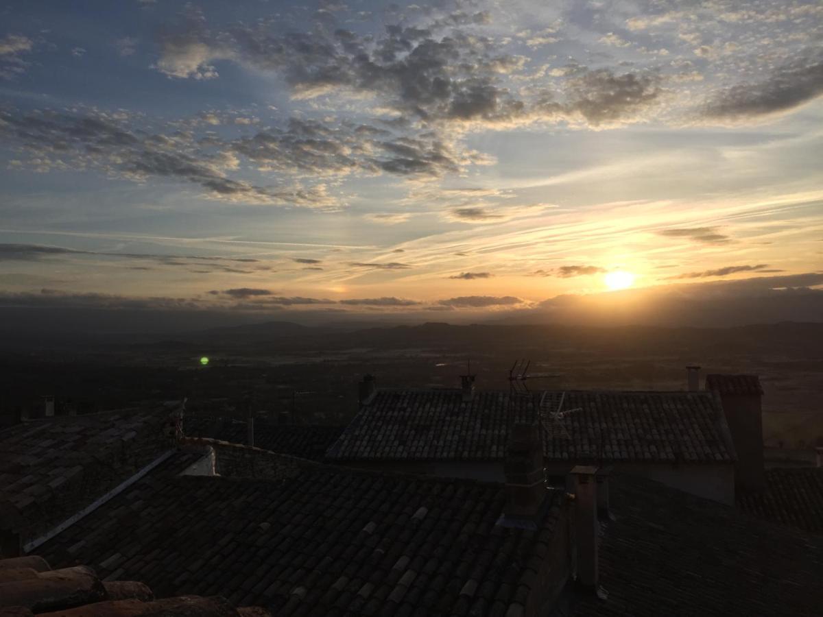 Chez Marius Gordes Vue Panoramique Sur Luberon Appartement Buitenkant foto