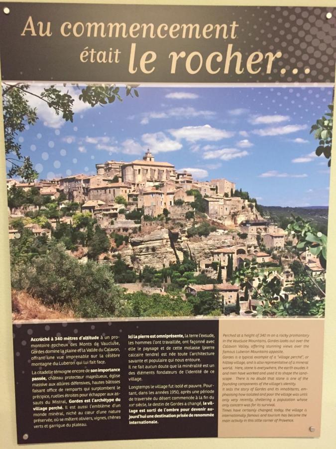 Chez Marius Gordes Vue Panoramique Sur Luberon Appartement Buitenkant foto